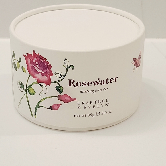 Crabtree & Evelyn Other - NEW Crabtree & Evelyn Rosewater Eau de Rose Dusting Powder 3oz/85g Sealed